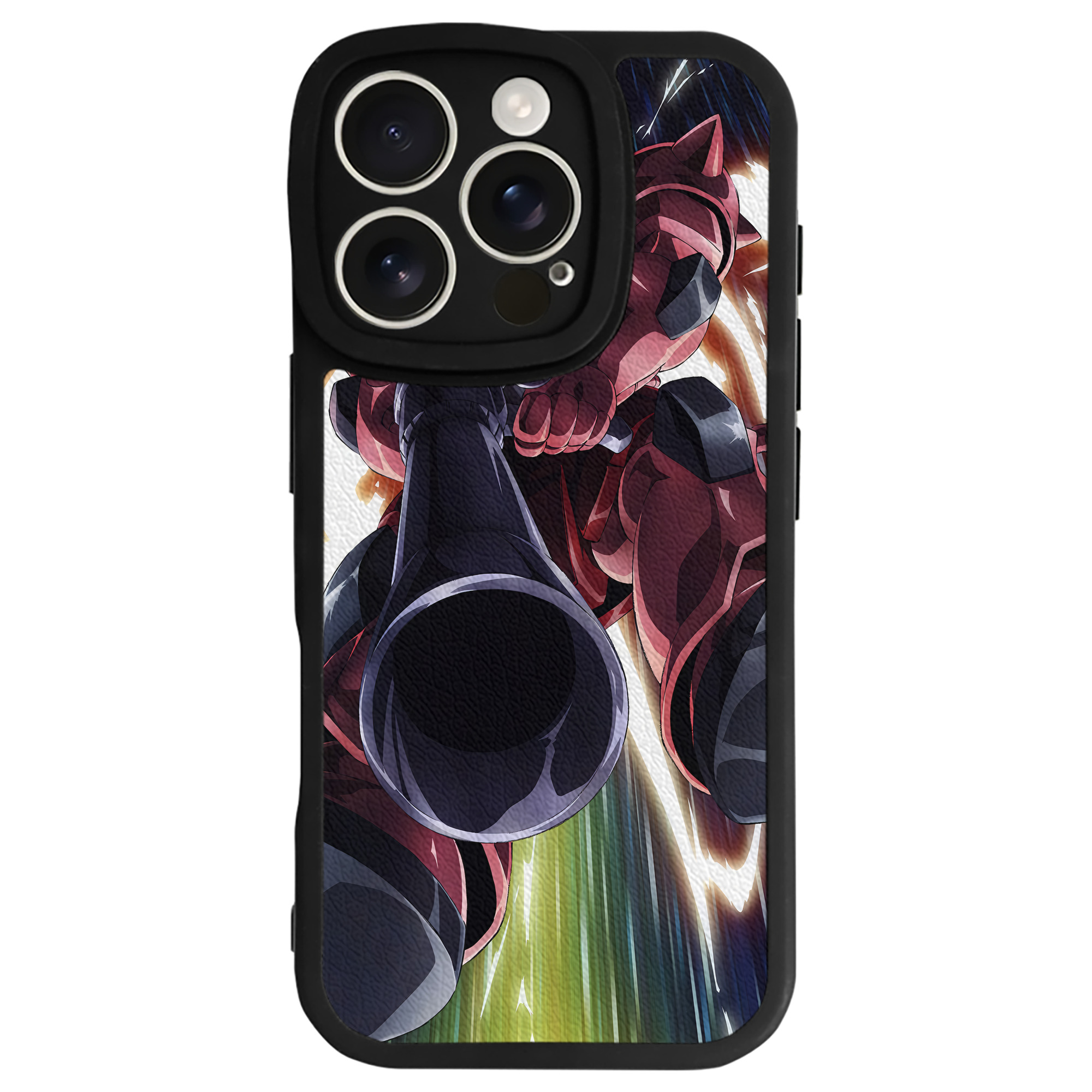 （画像用） 機動戦士ガンダム Mobile Suit Gundam 【iPhone 16シリーズ対応】シリコンスマホケース（レザー調） 材質：シリコン